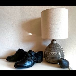 Merrell Black Leather Shiloh Clog Sz 10